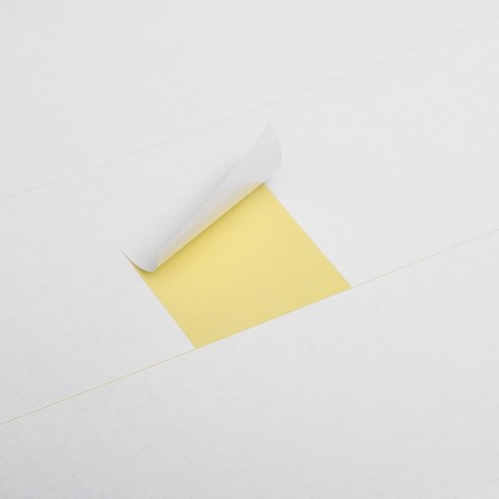 A4 labels are self -adhesive 50 sheets, 80 g/m, on sheet 21 labels, size: 65 x 40 mm, matte, white-2