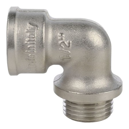 STOUT SFT-0016-000012, 1/2 ", external/internal thread, with emphasis, nickel. Brass-1