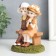 Souvenir Polystone "Boy and girl on the bench" MIX 7x10.3x14.5 cm