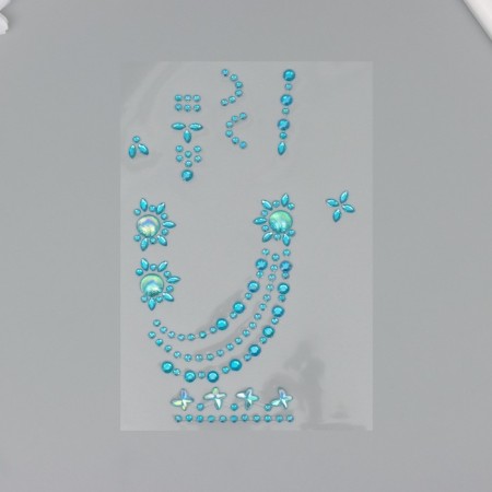Sticker of rhinestones plastic "Brazlets from rhinestones" MIX 12x20.3 cm-4