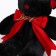 Soft toy "Bear" with a red bow, 31 cm