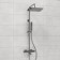 Show system Wasserkraft A199.069.103.087.ch Thermo, tropical shower, thermostat, chrome