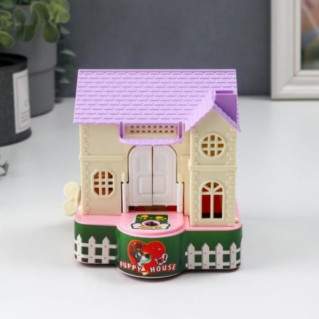 Pig a case Plastic "Pyosik hiding coins" 10x11.5x11 cm-1