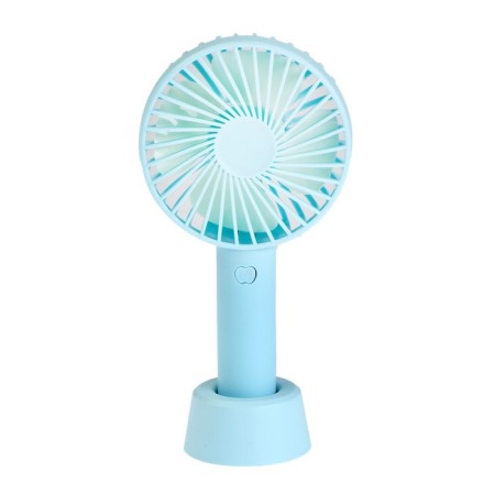 Luazon Lof-02, 3 speeds, 800 mAh, turquoise portable fan-1