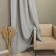 Curtain curtain Witerra matte 190x275cm, gray, blackout, PE100%