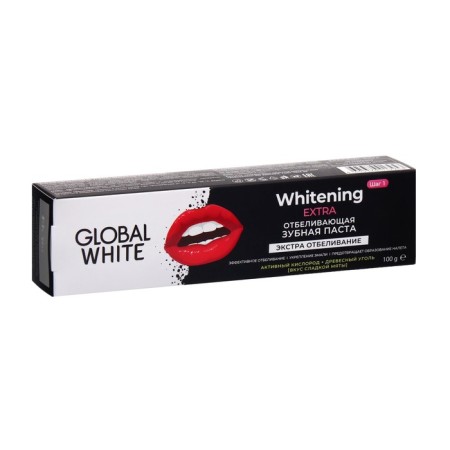 Global White Extra Whitening toothpaste, whitening, 100 g-2