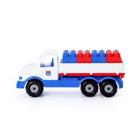 Air Brown "Stalker", white-blue color + constructor "Junior", 20 elements-1