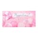 Money envelope "Congratulations!" balloons, pink background, 8 x 17 cm