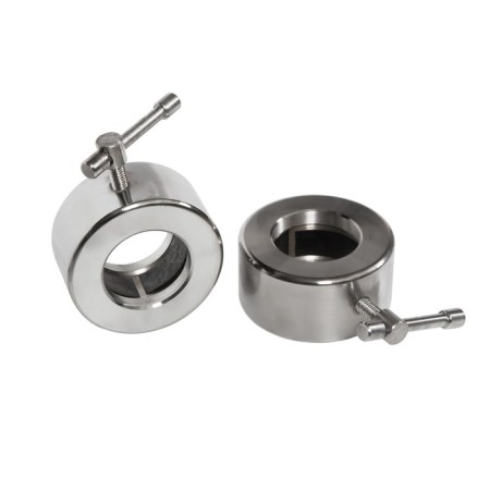 The stamp is dumb, d = 50 mm, metal handle/stop, 530 mm-1