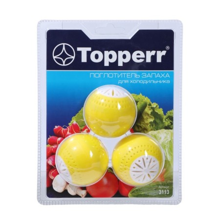 A set of smell absorbers for the refrigerator, blister, 3 pcs.