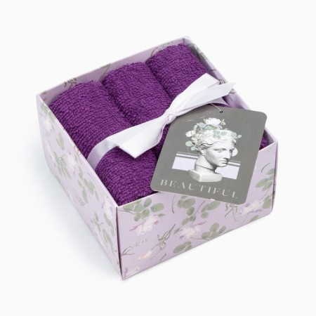 Set of terry napkins Ethel Beautiful 30x30sm-3pcs, cotton, 340 g/m2-4