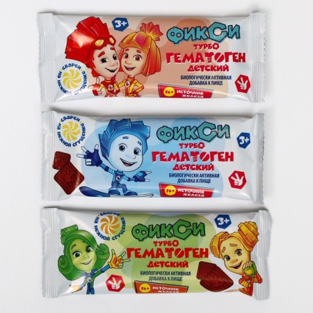Hematogen Children's turbo, fixiki, 35 g