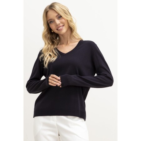 Female jumper, size l, blue color 62011