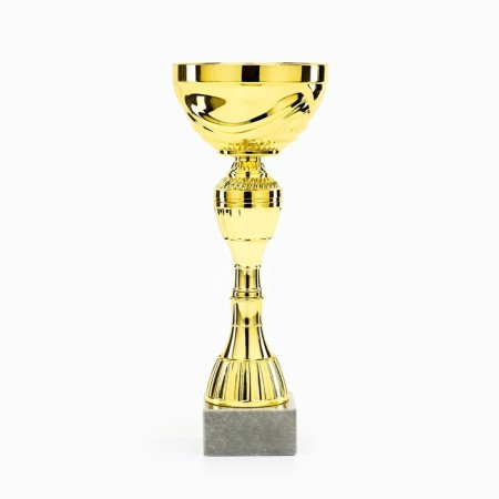 Cup 135C, award figure, gold, a stone stand, 24 × 8 × 6 cm.-4