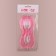 Gel mask for the area around the eyes, 17 × 7.5 cm, pink color