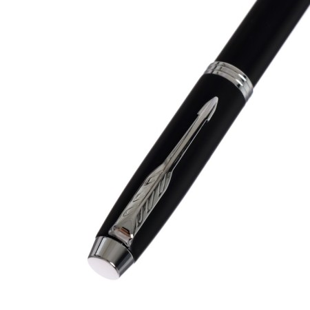 Handle Gift ball in the leatherette case, black body with silver-2