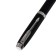 Handle Gift ball in the leatherette case, black body with silver