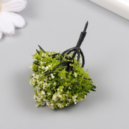 Artificial plant for creativity plastic "Blossoming apple tree" 6 cm-2