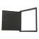 Examinated hatch "Vento" DR3030, 300 x 300 mm, with a pen, plastic, gray