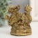 NECKE Polystone for bronze "Dragon with a pearl" 5.6x7.3x8 cm