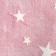 Plaid Luminous Free House "Stars", 150x200cm, Pink, Aerosoft 190GM, Polyester