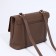 Lightning bag bag, brown color