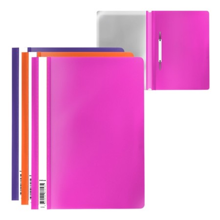 A4, 180 μm, Erichkrause Soft Caribbean Sunset folder, with an embossing "Soft Tach", mix