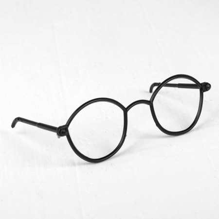 Glasses for toys, set 3 pcs., Black color-1