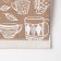 Textile "mugs" 2 compartments, 41x20 cm