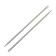 Knitting needles of straight lines 9.00 mm/35cm, plastic, 2 pcs