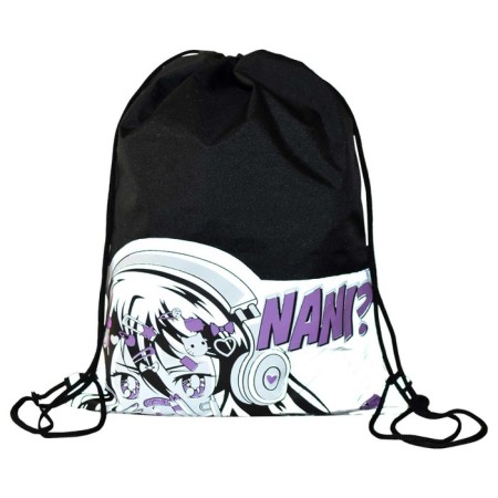 A bag for shoes 480 x 360 mm, phoenix, reflective application, "manga"-2