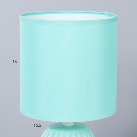 Lima table lamp E14 40W turquoise 16x16x35 cm Risalux-3