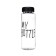 Water bottle, 500 ml, My Bottle, 19 x 6.5 cm, black