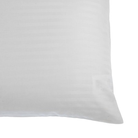 Pillowcase 50x70 cm, white color, strip-satin 140g/m² 100% cotton-2