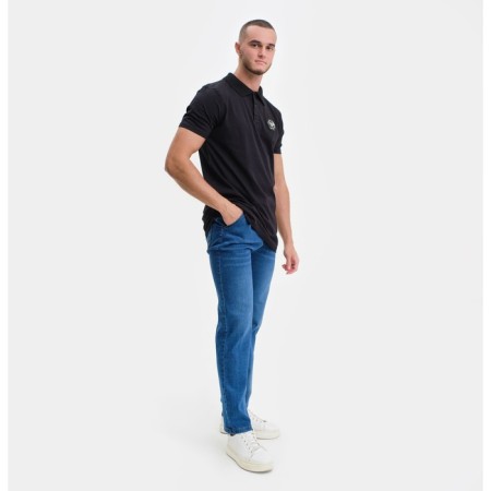 Male jeans, blue color, size 30 (46)-1