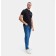 Male jeans, blue color, size 30 (46)