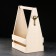 Box for beer 22.5x15.5x33 cm for 6 bottles, natural