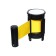 Cassette with an exhaust ribbon - 280 cm, height - 11 cm, width - 48 mm, yellow
