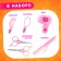 Game set "Beauty Studio. Princesses "
