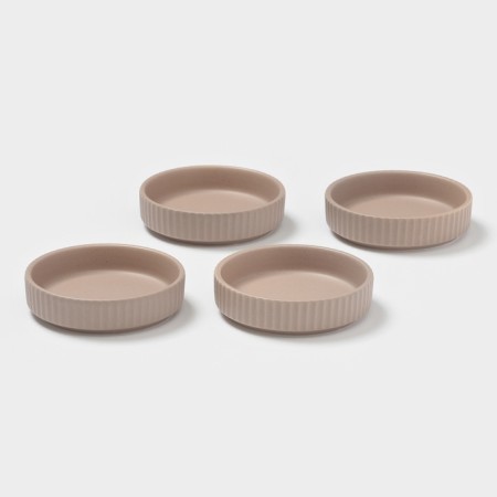Set of saucepan 4 pcs Magistro Jarwah "Lausanne" 9.5x2.4 cm, beige-2