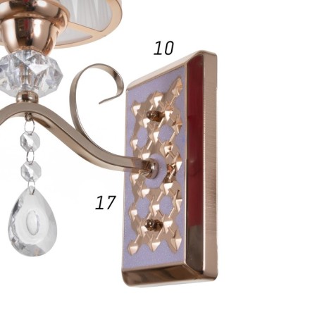 Sconces 2579/1 E27 40 watts gold-4