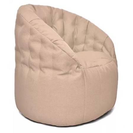 Chelsea chair, size 85x85 cm, fabric fabric, milk color-1