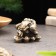 Souvenir "Fighting Money" large, gypsum concrete, 3.5x5x5.6cm, set 2 pcs, 4x5.5 cm