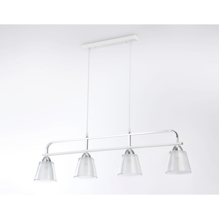 Suspended Ambrella Light, Modern, TR303242, 4HE27, white color, chrome-2