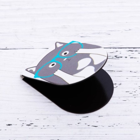 Magnetic bookmarks on the “cat deeds” substrate, 6 pcs.-2