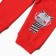 Pants children, red color, height 68 cm