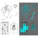 Tattoo on the body phosphorus "proximity" 10.5x6 cm