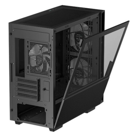 Корпус Deepcool CH360 черный без БП miniITX 7x120mm 2x140mm 1xUSB3.0 audio bott PSU-8