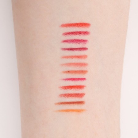 A set of cosmetic, waterproof pencils for lips of 12 shades-4