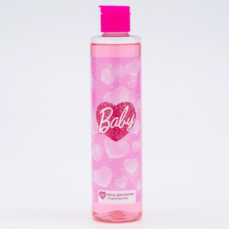 Пена для ванны Baby, 250 мл, аромат сладкой малины, BEAUTY FOX-1